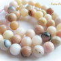 (5b) Opal roz peruvian aprox 8 mm