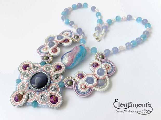 Acadele - colier soutache