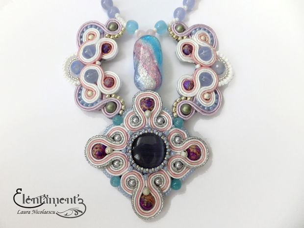 Acadele - colier soutache