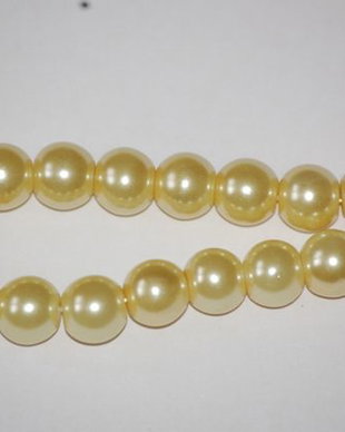 LPE811 - perle galben deschis 8 mm