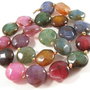 2975 5buc Agate disc valurit 16x9mm