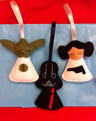 Set de Figurine Star Wars din fetru