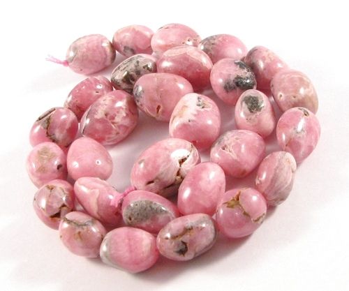 2985.1 - (2buc) Rhodocrosit natural, nugget, roz gri, cca.14-15x9-11mm