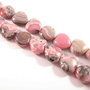 2987 - 2 buc Rhodocrosit natural, inimioare 14x14x7mm