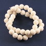 3013 - 10buc Coral alb poros 10mm