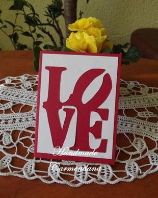 Felicitare LOVE