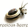 PRECIOUS SECRETS - locket cu spatiu pentru poze!