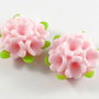 3059 2buc Cabochon rasina flori 26x24mm