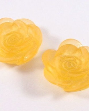 3091 2buc Cabochon rasina frosted 19mm
