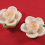 3111 2buc Cabochon rasina floare trandafir 20mm