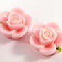 3113 2buc Cabochon rasina floare trandafir 20mm