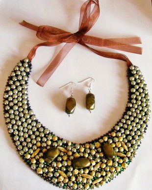 Set "nuante de verde "