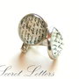 SECRET LETTERS - BUTONI UNISEX-rezervat A.
