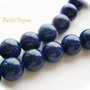 Lapis lazuli grad A aprox 8.5 mm