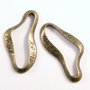 3202 - 2buc Link bronz 41x20mm