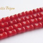 Tubulet din coral rosu aprox 4x5.5 mm