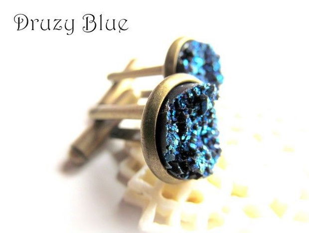 DRUZY BLUE -BUTONI UNISEX