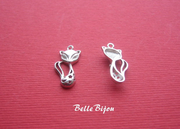 Vulpita din argint 925 rodiat 4x11x19.5 mm