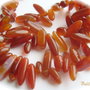 (10 b) Gherute carneol 4-5x13-19x4-5.5 mm