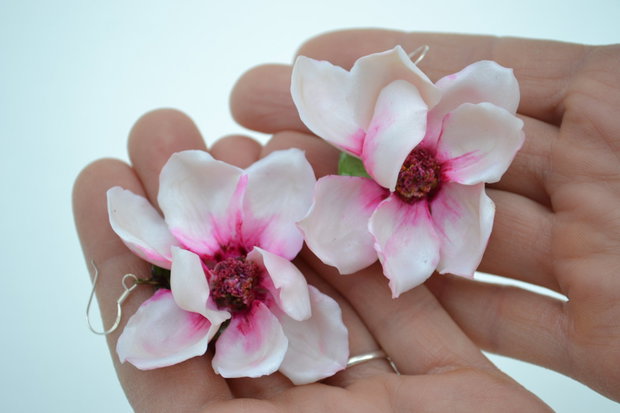 Magnolia de zapada - Cercei mari