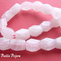 (2b) Cuart roz CALITATEA a -II-a fatetat aprox 15.5x10x10 mm