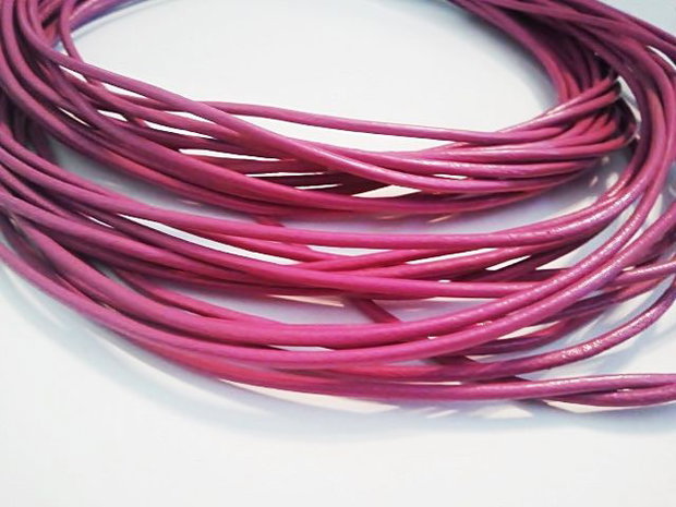 1m Snur piele naturala , 2mm