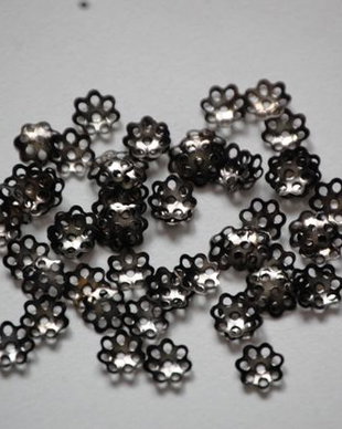 LCP4 - (50 buc) capacele negru gun 6 mm