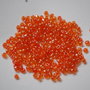 LMN209 - (50g) margele nisip portocaliu 2 mm