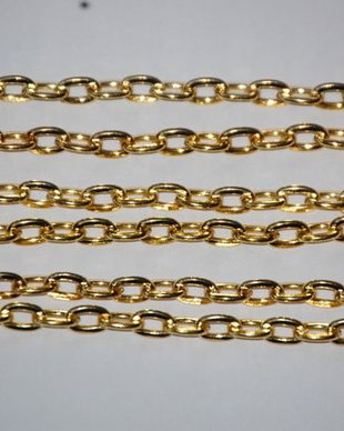 LL3 - lant auriu 4x2,5 mm