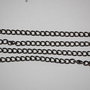 LL6 - lant negru gun 4x3 mm