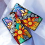 Cercei " Goa Summer "  Statement Earrings - REDUCERE 20% din Pretul Afisat