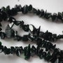Lchips 44 - sticla neagra cu sclipici verde