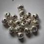 LMD1 - margele decorative argintii 8 mm