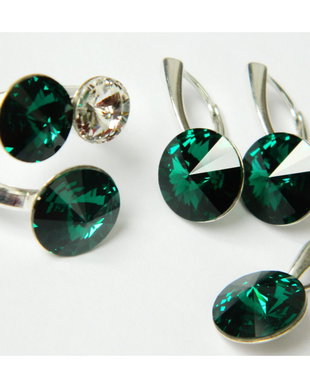Set Swarovski Emerald