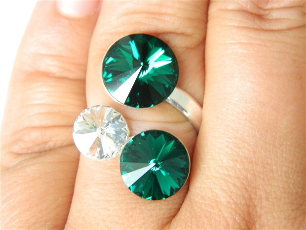 Set Swarovski Emerald