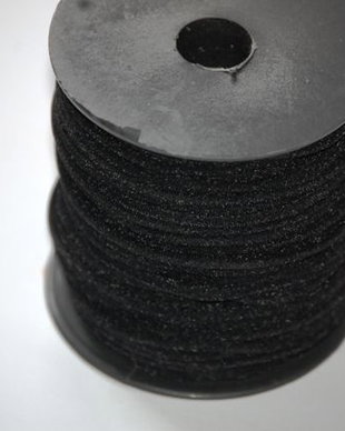 LF109 - snur negru catifea