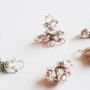 1b charm 3D argintat  '' ursulet '' 17x10mm