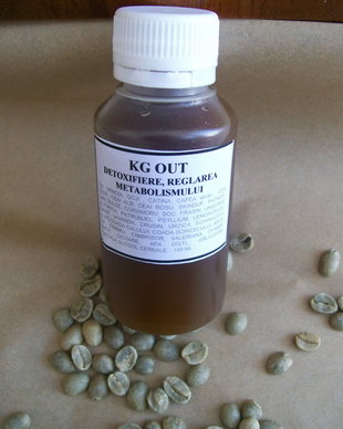 "KG OUT"- DETOXIFIERE SI REGLAREA METABOLISMULUI ( EXTRACT )