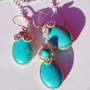 Set " Turquoise Drops "