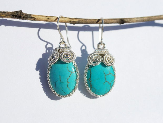 Set " Turquoise Drops "