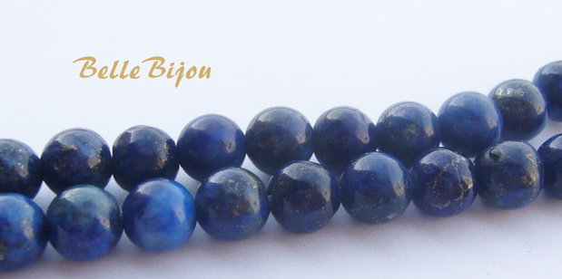 Lapis lazuli grad A aprox 6 mm