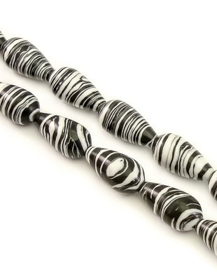 Turcoaz compozit, lacrima 16x8 mm (cod 1-448)