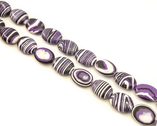 Turcoaz compozit, oval 14x10 mm (cod 1-460)