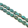 Turcoaz compozit, oval  13,5x10 mm (cod 1-466)