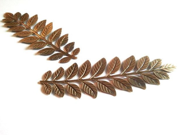 1b Element decorativ alama finisaj light bronze 90x30mm (BZLAK 54)