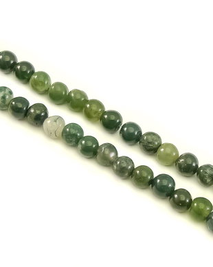 Agate moss, nuggets 6 mm (cod 1-472)