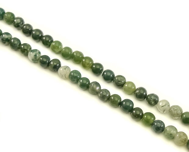 Agate moss, nuggets 6 mm (cod 1-472)