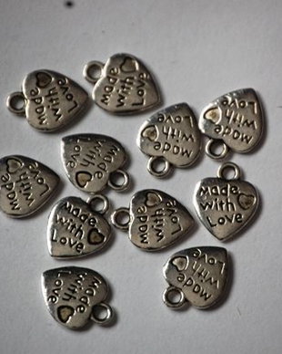 LPA7 - pandantiv inima, 11x10 mm