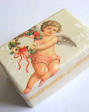 cutie lemn decorata 21330