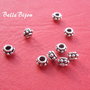 Distantier cu bilute din argint 925 INDIA 4x3.8 mm